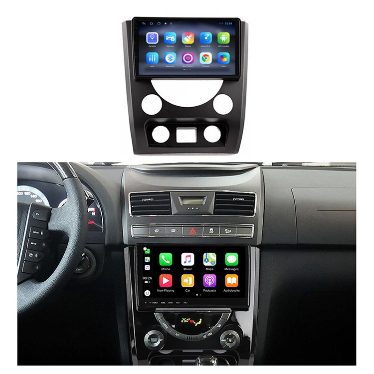 9 Inch 2 DIN WIFI GPS Navigation Bluetooth Car Radio Android Carplay Stereo Multimedia Player For SsangYong Rexton 2013~2016