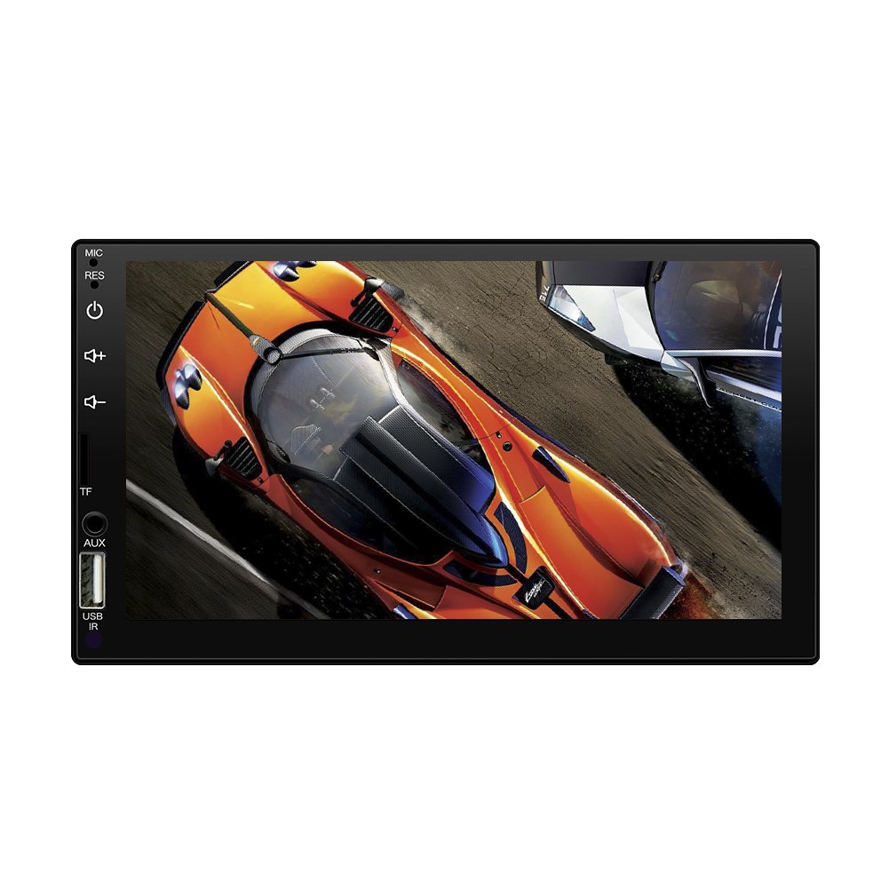 New Selling Universal 7 Inch Car Radio Android Auto Bt Fm Mirror Link 2 Din Car Dvd Player