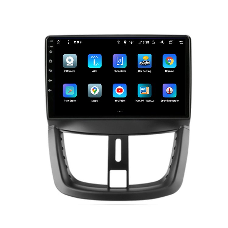 Android 12 Car Radio Multimedia Video Player For Peugeot 207 CC 207CC 2006 2007 2008 2009 2010 - 2015 2Din RDS Stereo DVD