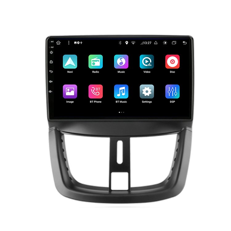 Android 12 Car Radio Multimedia Video Player For Peugeot 207 CC 207CC 2006 2007 2008 2009 2010 - 2015 2Din RDS Stereo DVD
