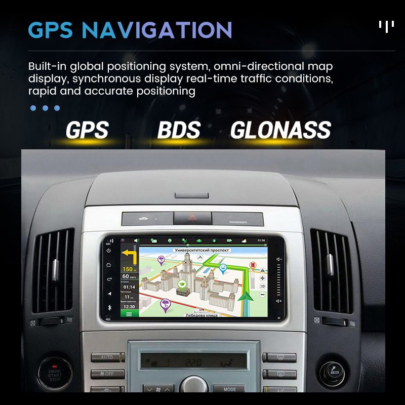 1+16/2+32GB 7" Android Car Stereo Car Radio Para Auto with Carplay& Android Auto GPS Wifi Hifi Audio For Toyota/Corolla