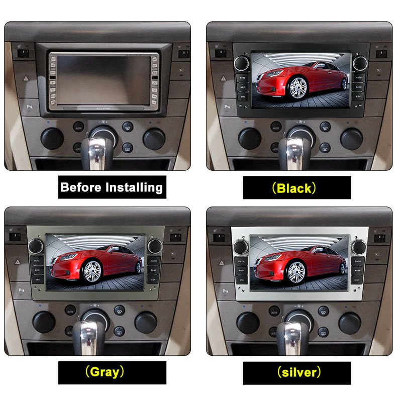 7 inch Wireless Carplay Android auto 360 camera 8-128GB Android 13 Car GPS navigator Radio dvd Player For Opel universal DSP