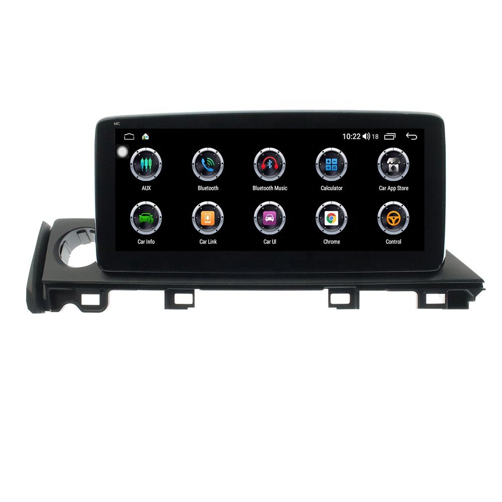 MOOKAKA Android Car Multimedia GPS Navigation Car DVD Player for Mazda 6 2017 2018 2019 2020 Auto Radio DSP Car Stereo Head Unit