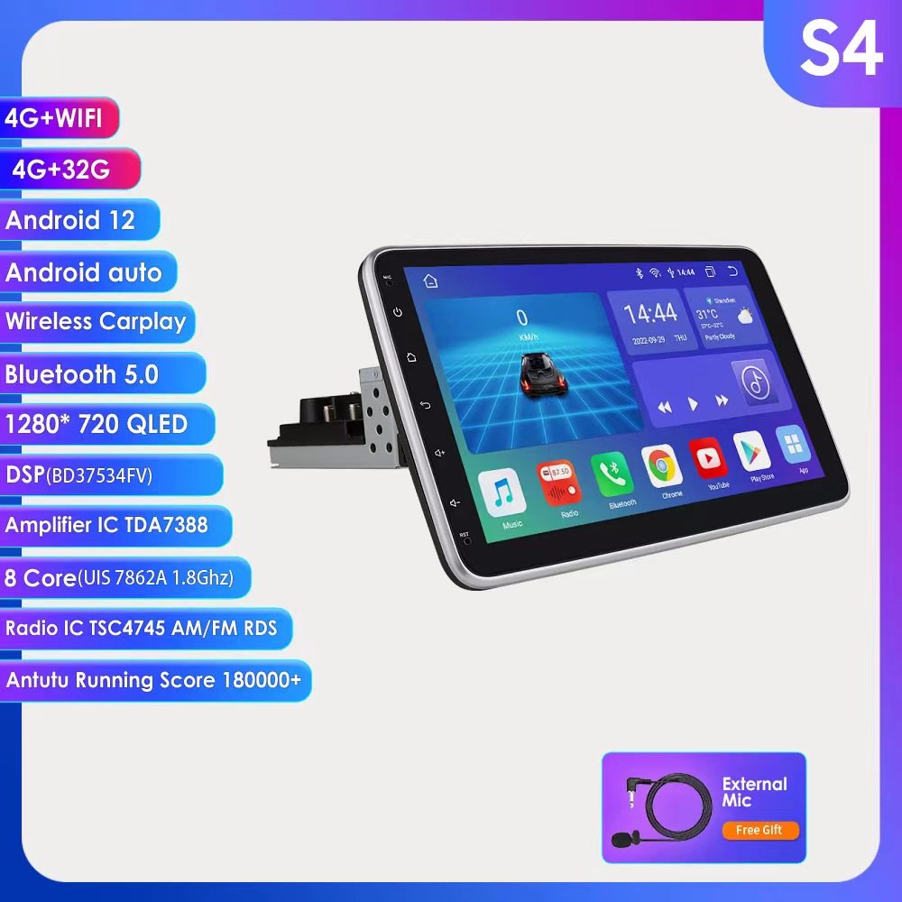 9.3inch portable navigation display Dash Cam DVR Night Vision drive recorder car player