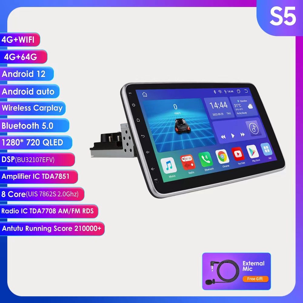 9.3inch portable navigation display Dash Cam DVR Night Vision drive recorder car player