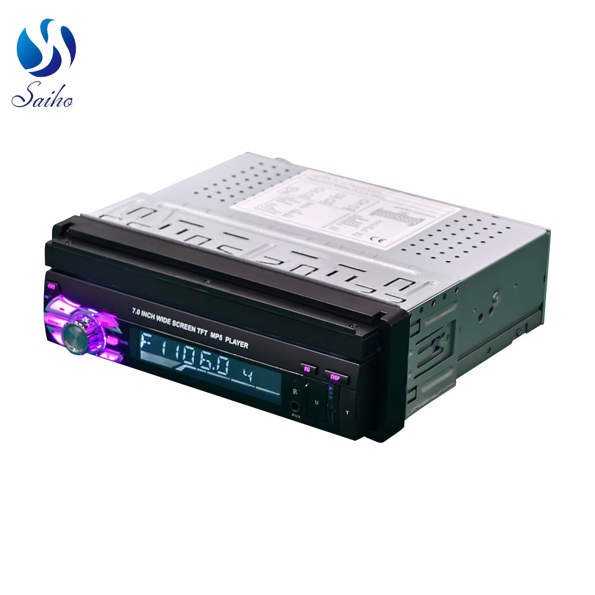 Car MP5 Player 1din Auto Retractable MP5 Multimedia Player 7inch Car Stereo Video DVD Player