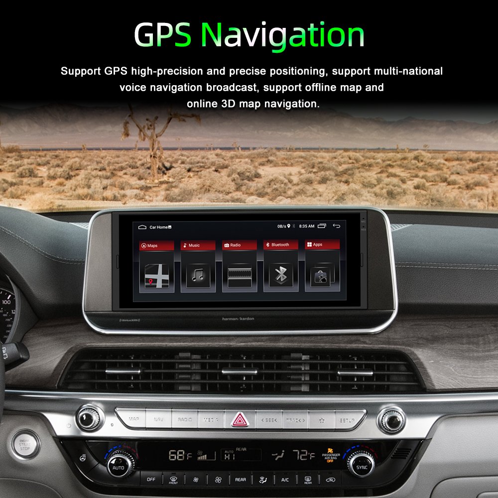 Universal 1 Din Android Radio Multimedia Player 6.9 Inch Touch Screen Car Stereo Video GPS Navigation WiFi Bluetooth