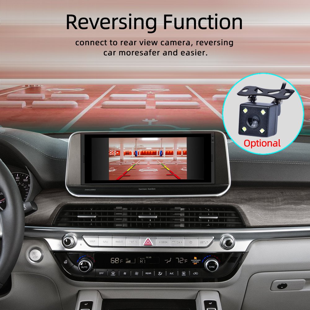 Universal 1 Din Android Radio Multimedia Player 6.9 Inch Touch Screen Car Stereo Video GPS Navigation WiFi Bluetooth