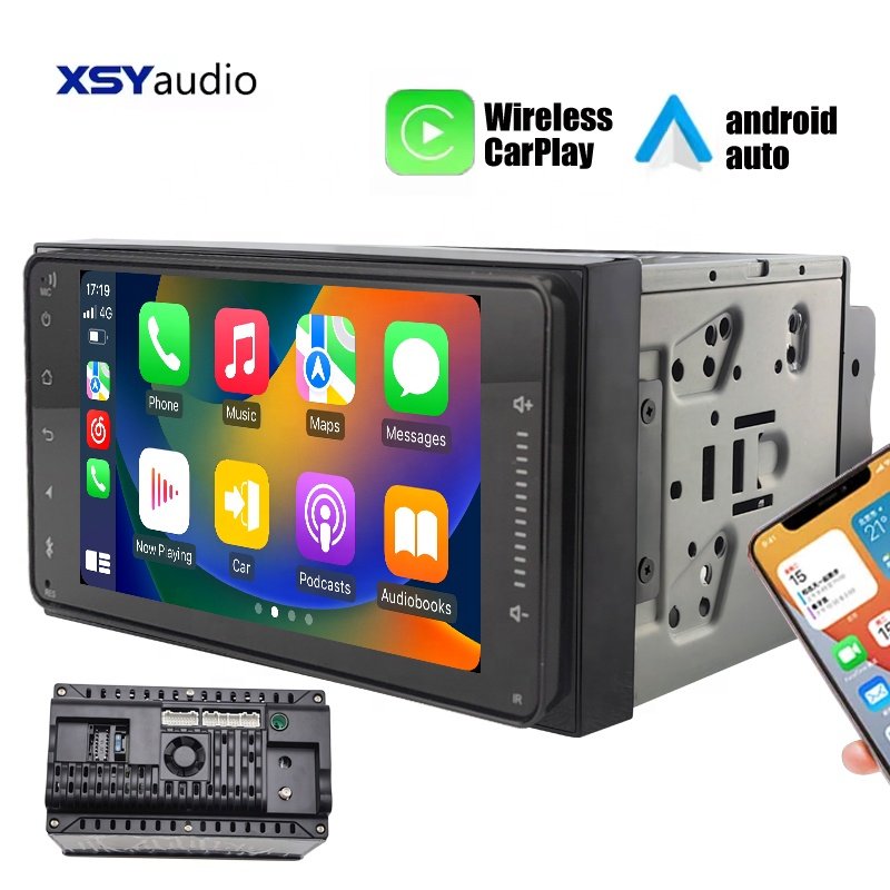 xsyaudio Hot Sale 7 inch IPS Touch Screen Android Car Monitor Wireless Phone link WiFi BT Phone Car dvd player