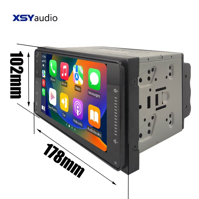 xsyaudio Hot Sale 7 inch IPS Touch Screen Android Car Monitor Wireless Phone link WiFi BT Phone Car dvd player