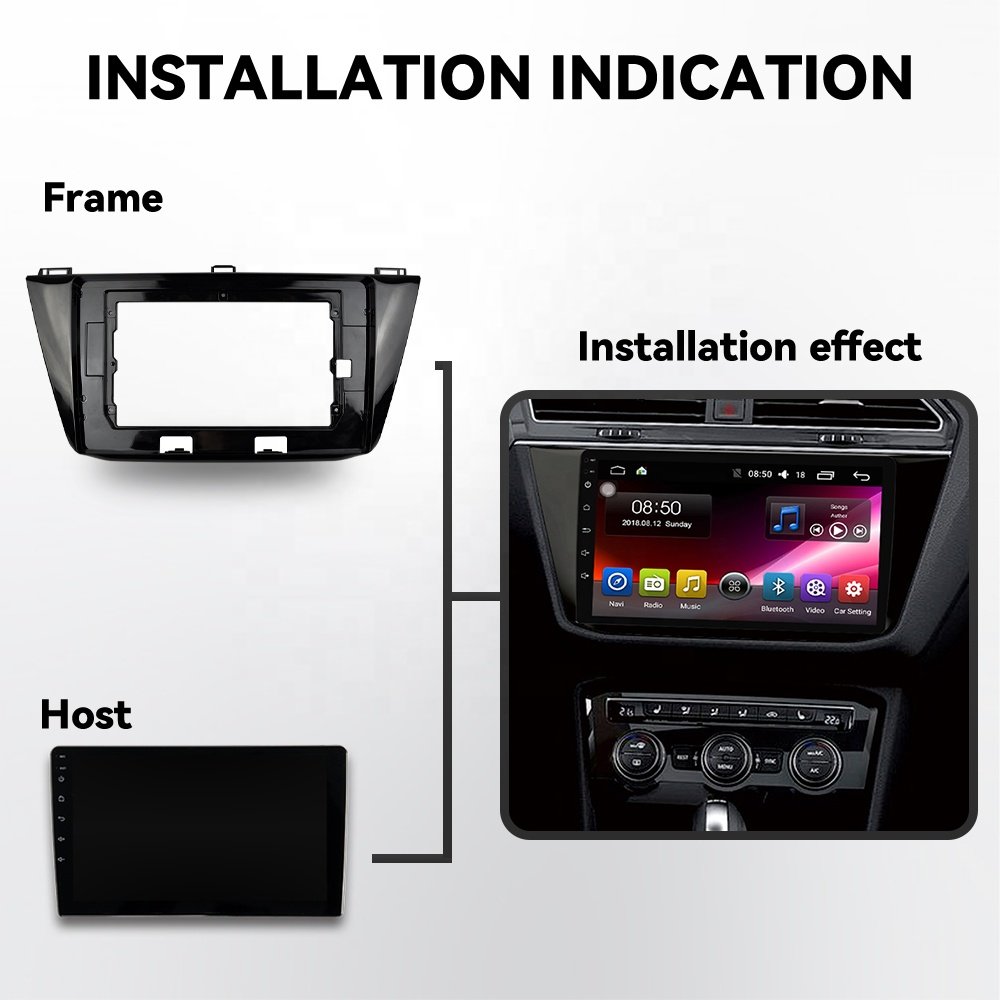 Android 12 Car Radio 9/10 inch Car Stereo Touch Screen Carplay Car Multimedia Player for Volkswagen Touareg Passat Golf Jetta