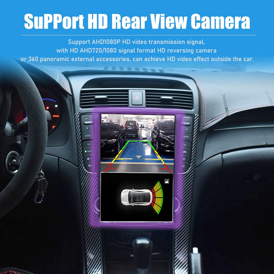 12.1 Inch Tesla Screen Auto Stereo GPS Navigation android auto carplay Car radio For Acura TL 2004 2005 2006 2007 2008