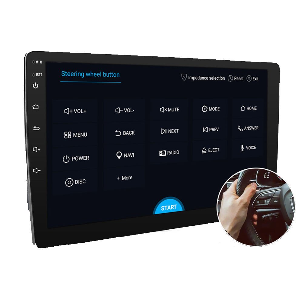 9" Android Car radio 2 Din Multimedia Player GPS Navigation Auto Stereo WIFI Bluetooth Video Player With Mirror link camera