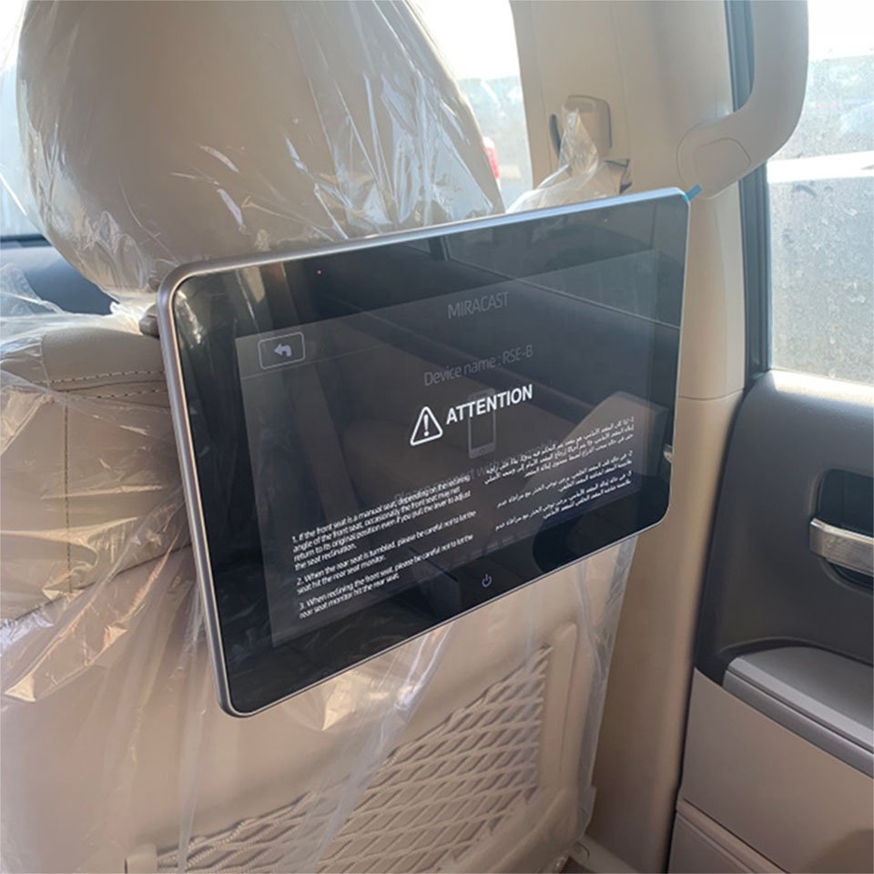 Android 10 Headrest TV Screen Car DVD Player For Toyota Land Cruiser PRADO for Lexus LX570 Dedicated Bracket Rear Monitor