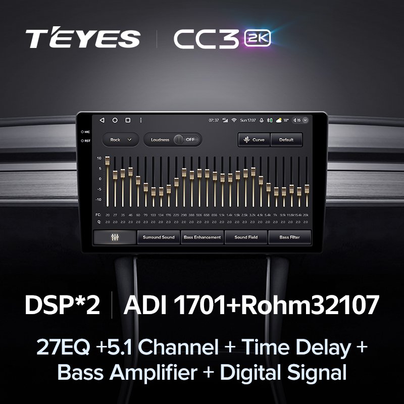 TEYES CC3 2K Universal For Toyota Volkswagen Hyundai Kia Renault Suzuki Honda Audi Lada Nissan Car Radio Multimedia Video