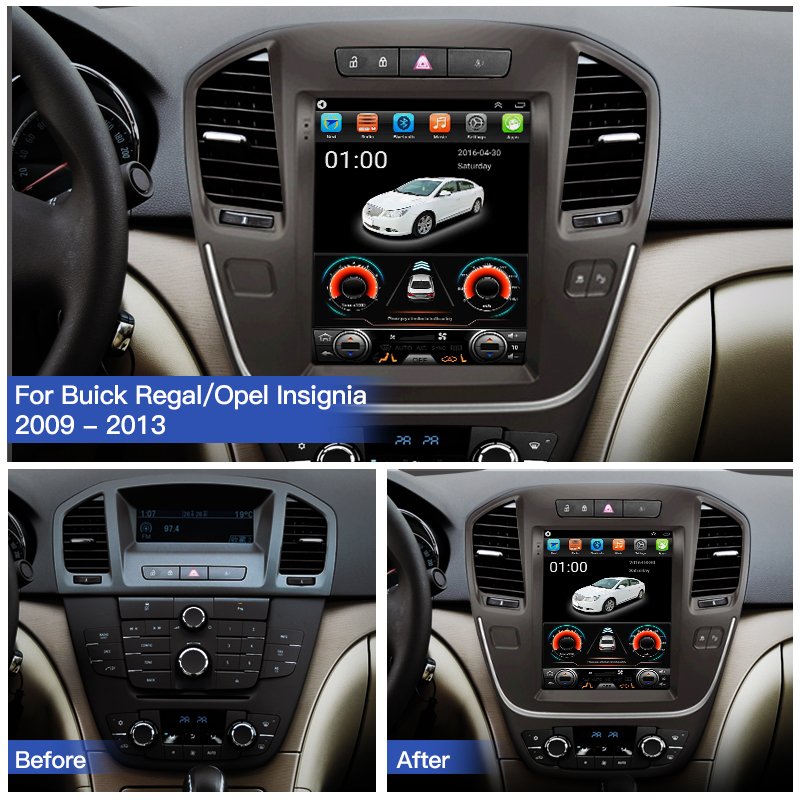 Car GPS Navigation For Buick Regal/Opel Insignia 2009-2013 10.4inch Auto Radio Stereo Multimedia Player With WiFi Android For Te