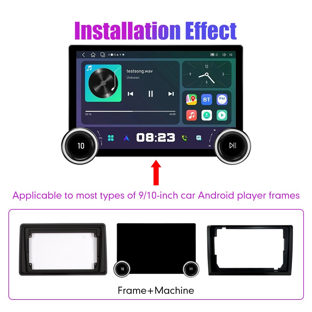 11.8Inch 2Din Android Car Radio For Renault Express 2021 2K QLED Screen Car Stereo Car DVD Player Carplay Android Auto