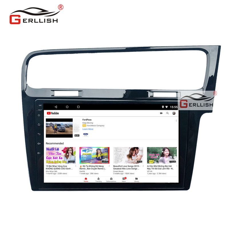Android car radio stereo multimedia dvd player for vw Golf 7 right hand driving gps navigation