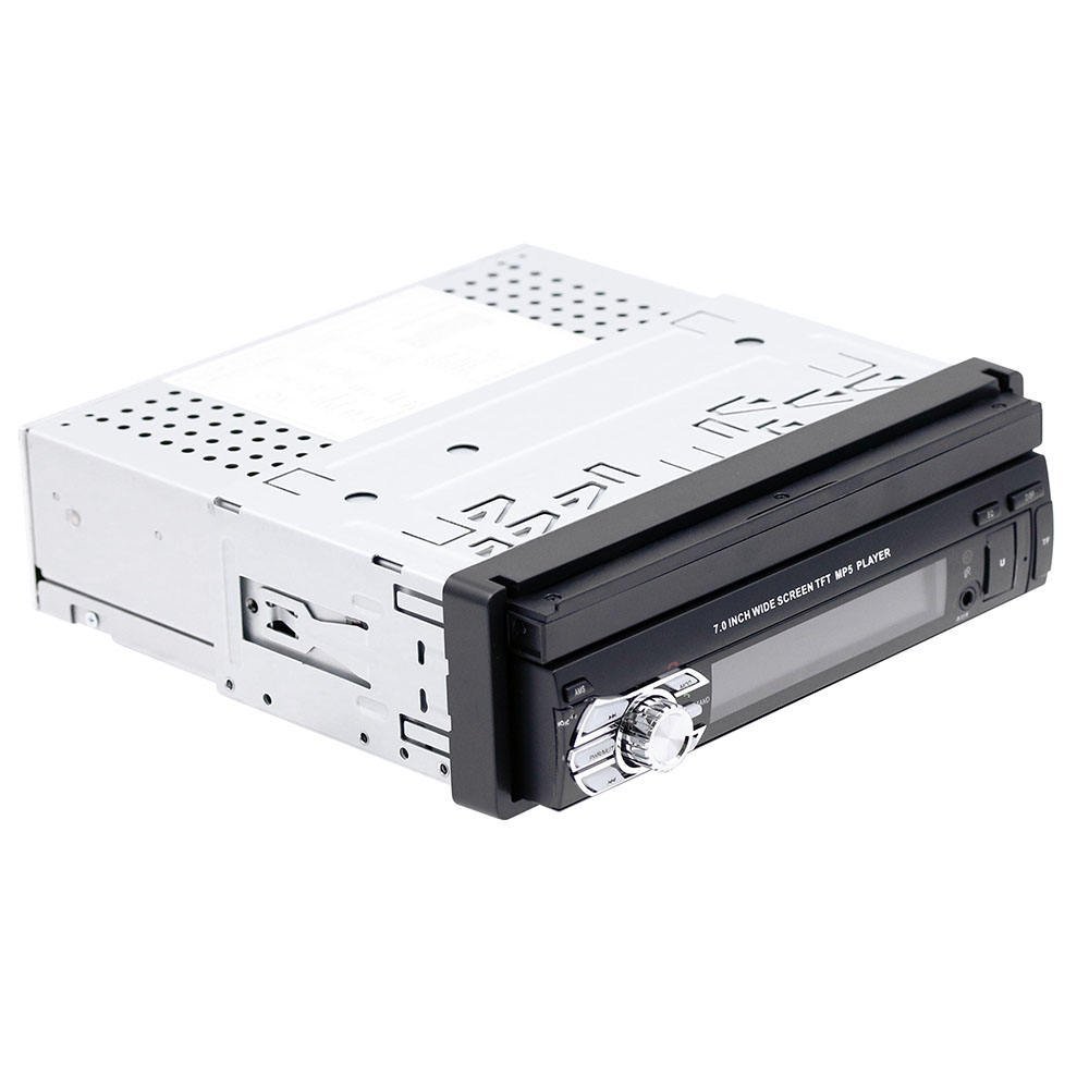 High Quality Retractable 7-inch Bt Car Radio Mp5/mp3 Player Plug-in Card Reverse Connected Car DVD Player