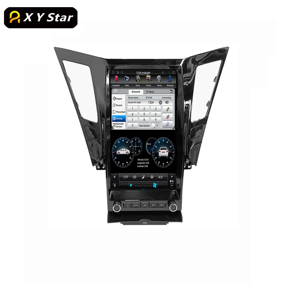 13.6" Tesla Style Android Car Multimedia Car Dvd Player Stereo Car Radio Gps Changan For Sonata 2011-2016