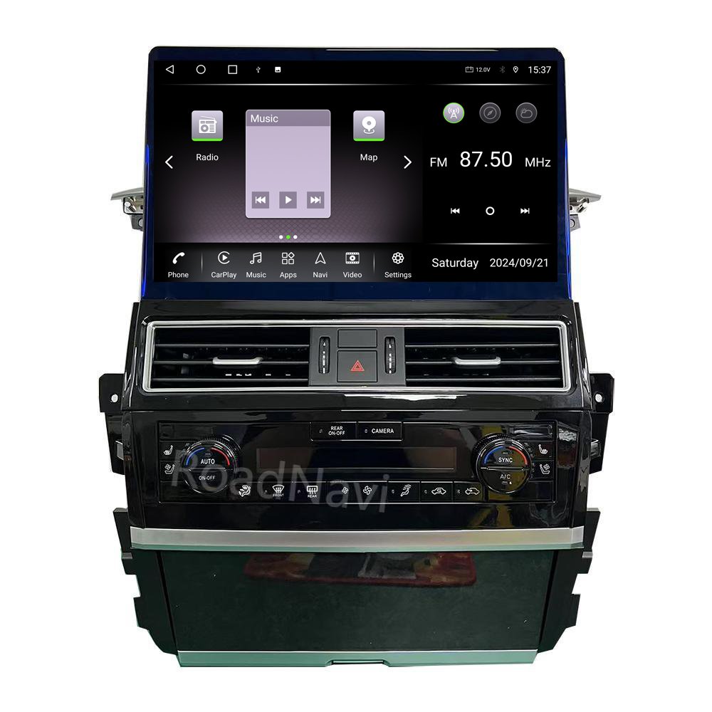 16.8'' Android 13 Car Radio for Nissan Patrol Y62 QX56 QX80 2012-2023 Car Dvd Player built in Wireless Charging Carplay 4G 360