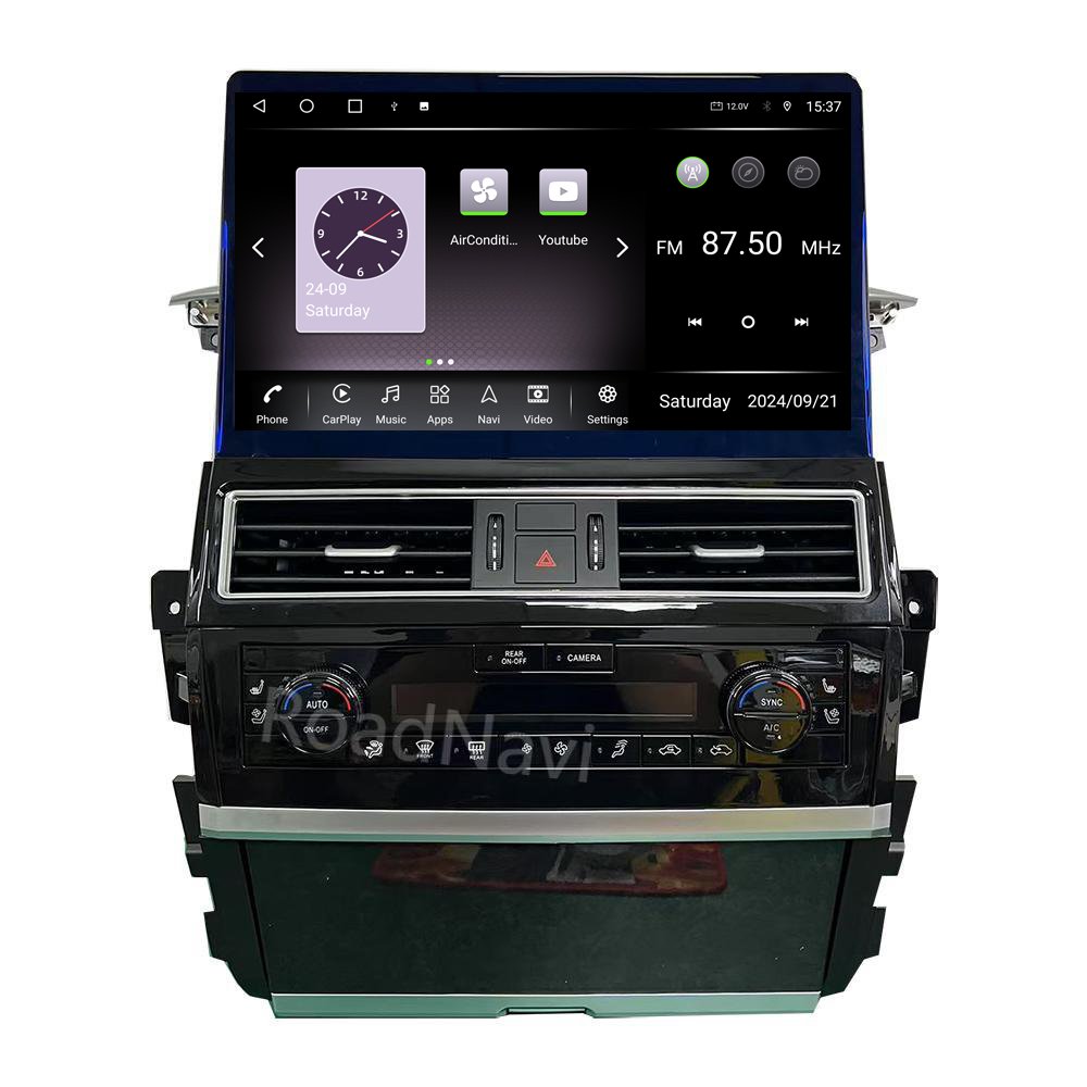 16.8'' Android 13 Car Radio for Nissan Patrol Y62 QX56 QX80 2012-2023 Car Dvd Player built in Wireless Charging Carplay 4G 360