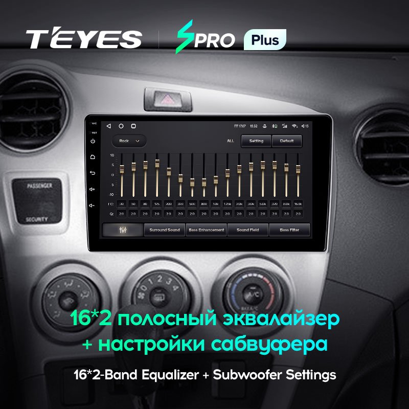 TEYES SPRO Plus For Toyota Matrix 2 E140 2008 - 2014 Car Radio Multimedia Video Player Navigation GPS Android 10 No 2din 2 din