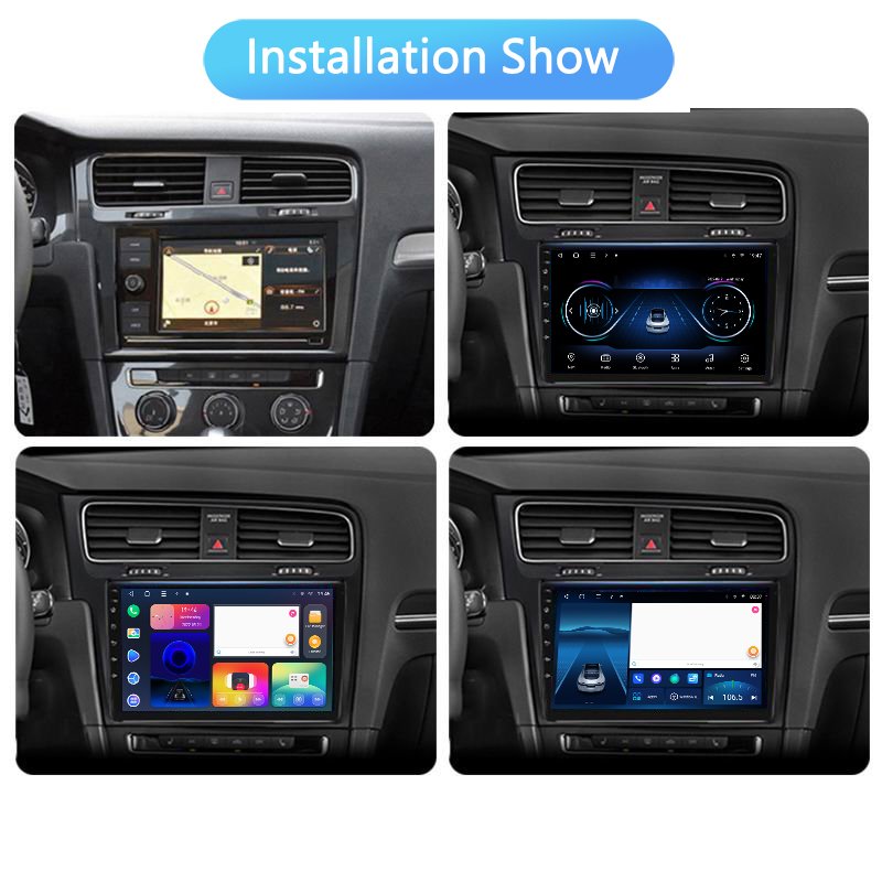 Car Multimedia Radio Audio Car DVD Player 10.1" Android 1din AHD Map WIFI GPS Navigation for VW GOLF 2014-2016