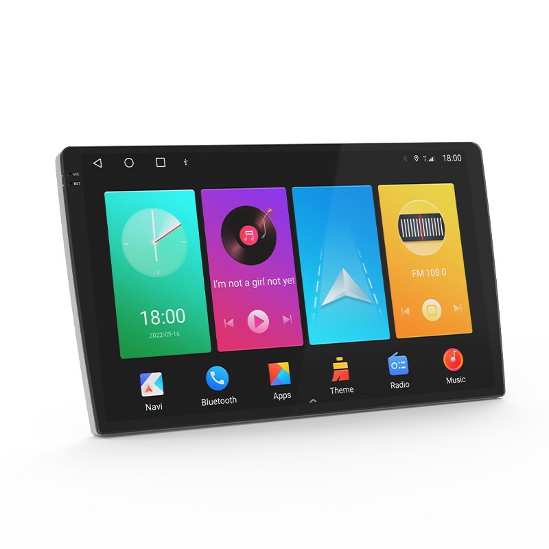 HD Vision Android Car Stereo WIFI 10.36 Inch Video Screen 4G 2K Gps Navigation Car Radio Dvd Player