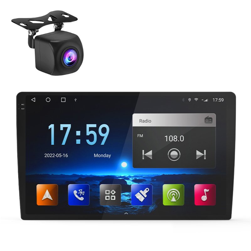 HD Vision Android Car Stereo WIFI 10.36 Inch Video Screen 4G 2K Gps Navigation Car Radio Dvd Player