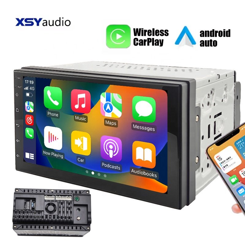 2 Din 7' Android Stereo Android 12 Car stereo Multimedia Video Phone link Car Dvd Player Car Android Player