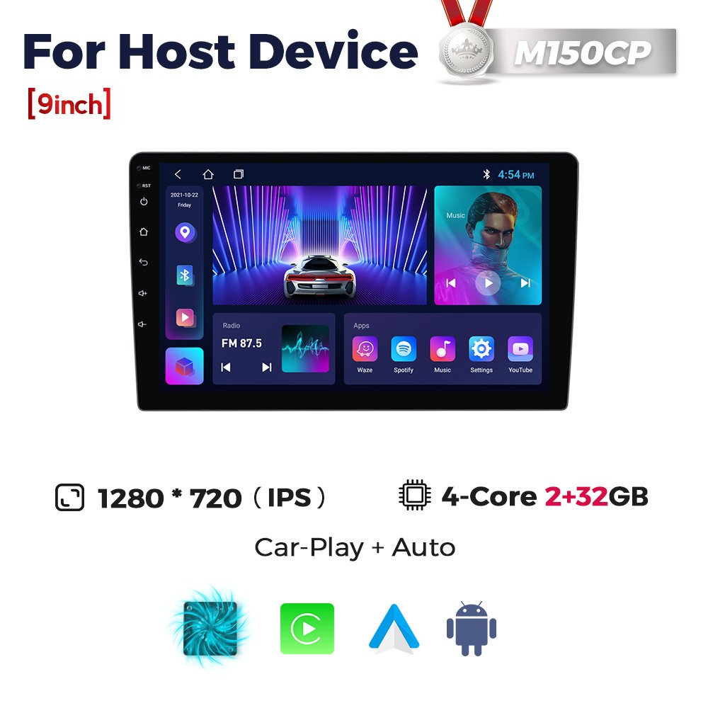 MEKEDE QLED 2din Android12 4core Car DVD Player For Head Unit 9/10inch Universal Video autoradio AM FM RDS