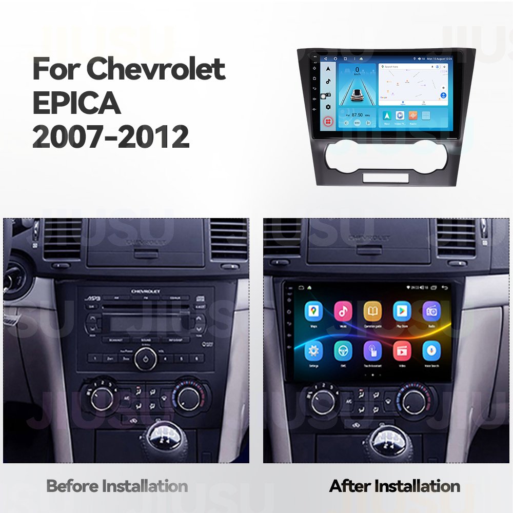 Touch Screen Android 12 Car Radio DVD Player Stereo Multimedia Audio System for Chevrolet Epica 2007-2012 with Carplay DSP DAB