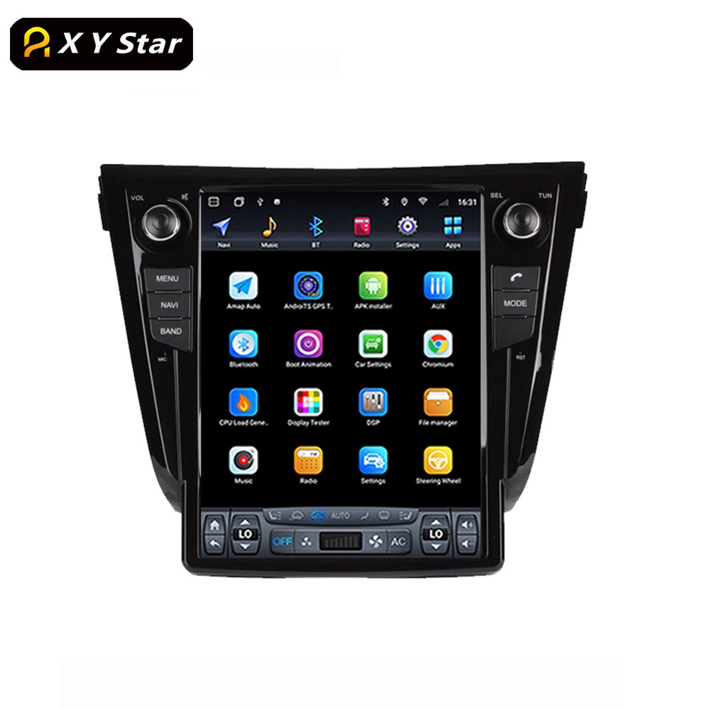 XYstar Tesla Style 12.1 Inch Android Gps Navigation Stereo Car Video Car Dvd Player For Nissan X-TRAIL Qashqai 2013-2016