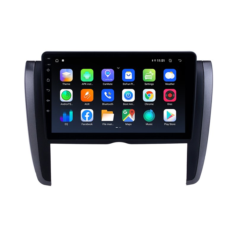 2 DIn WIFI Touch Screen Android 10.0 Multimedia 2+32GB DVD Player For Toyota Allion 2007-2015 9 inch Car Radio