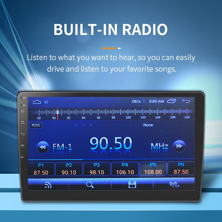 2 Din 7' 9" Android Stereo Ram Rom Bt Fm Dsp Radios Para Autos Multimedia Video Car Dvd Player 7/9/10 Inch Car Android Player
