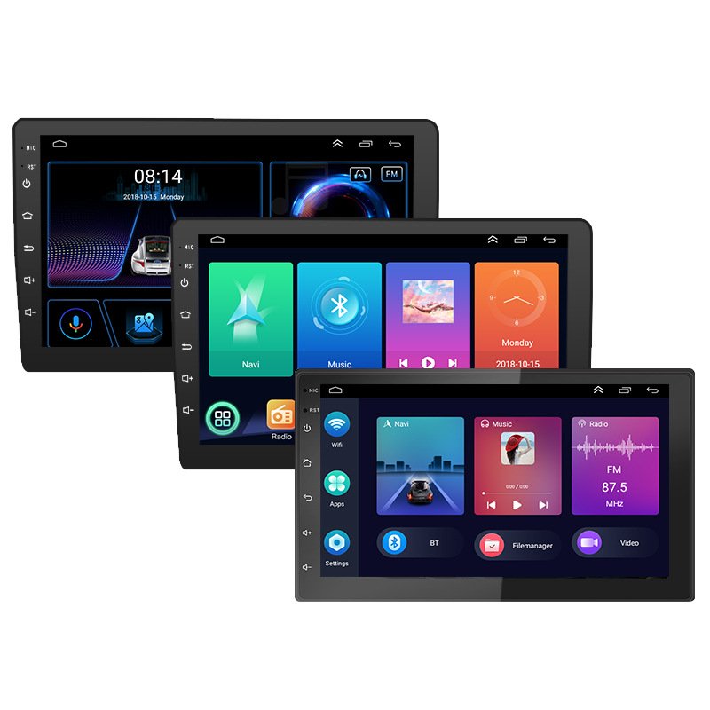 7/9.0/10 Inch Cross-Border Universal Android GPS Car Navigation System with LCD Dashboard Carplay & MP3 Wireless DVD MP3 Player