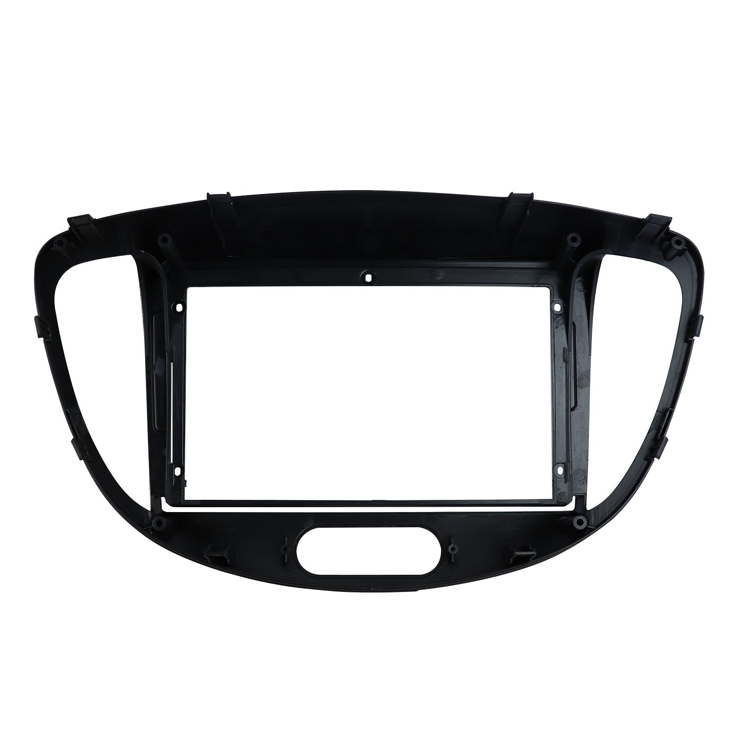 Car Radio Fascia for HYUNDAI I-10 2012 Dash Installation Android Player Frame Adapter Cover Panel 9 INCH Stereo GPS DVD Bezel