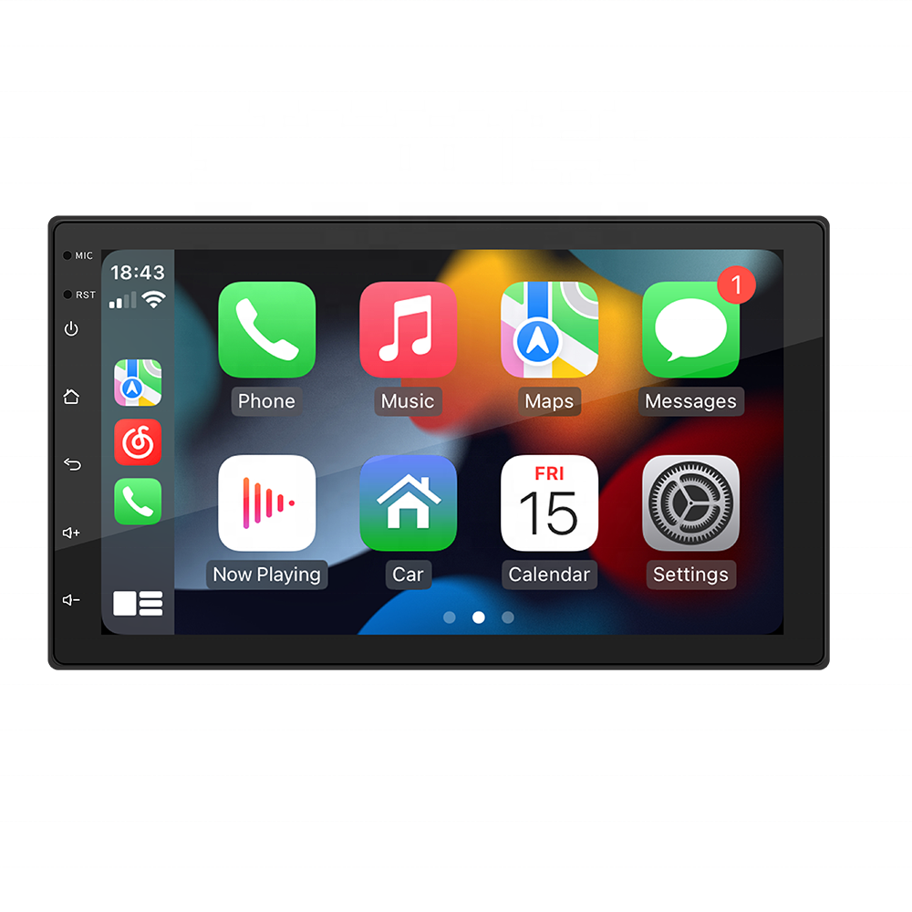 Touch Screen Radio Car DVD Player 7 Inch All In Double Din Stereo IPS Built in Android System WiFi 2.4GHz Car Player