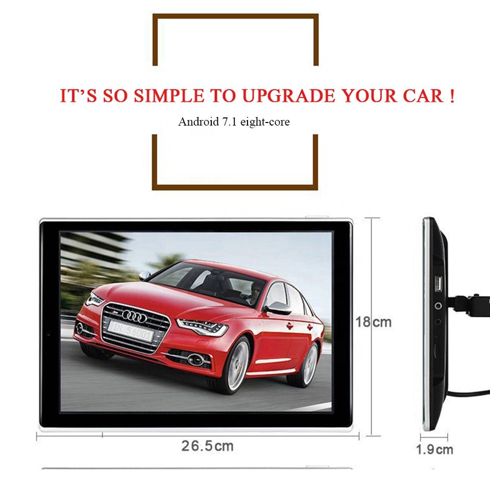 Brand New 2PCS Auto Rear Seat Headrest Video Player For Mercedes Benz Sprinter W213 W203 W204 W205 W211Car Headrest DVD Monitor