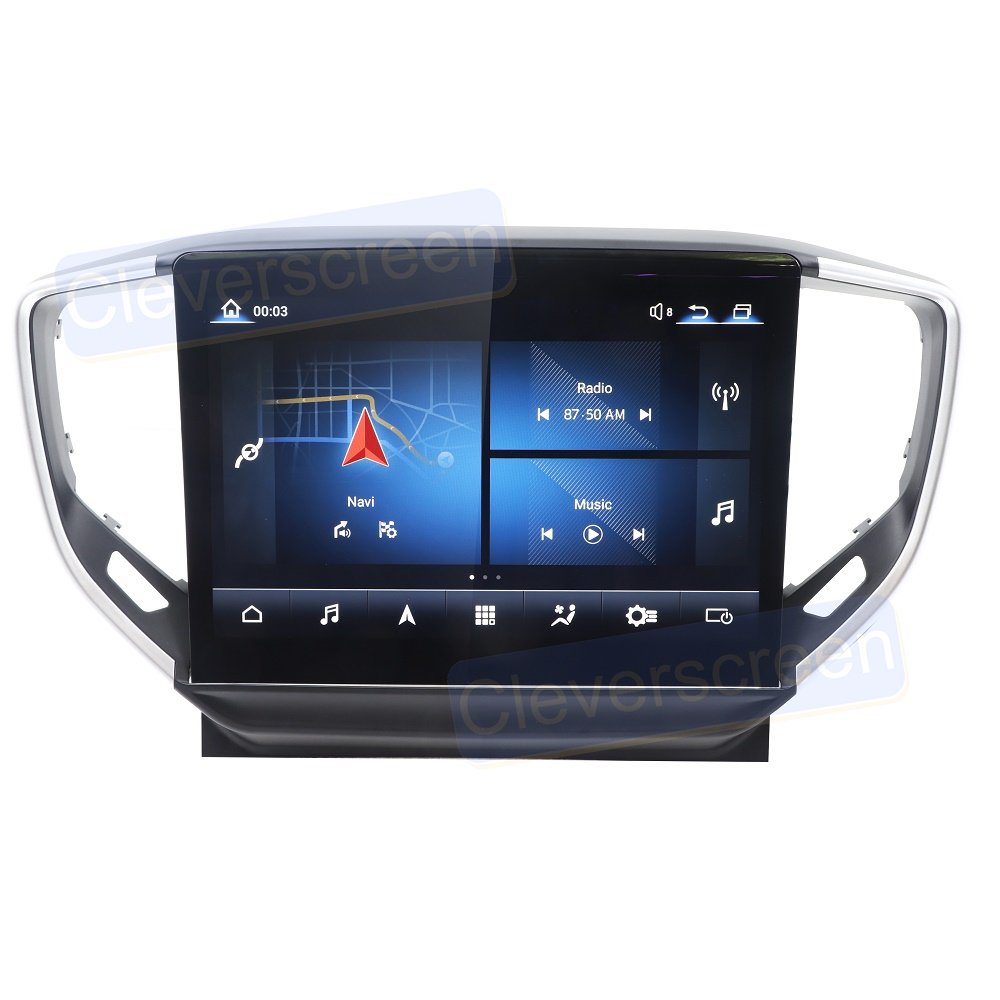 New Qualcomm Car Multimedia Head Unit Android 10 Car DVD Player Stereo Video IPScreen with Carplay for Maserati Ghibli 2014-2020