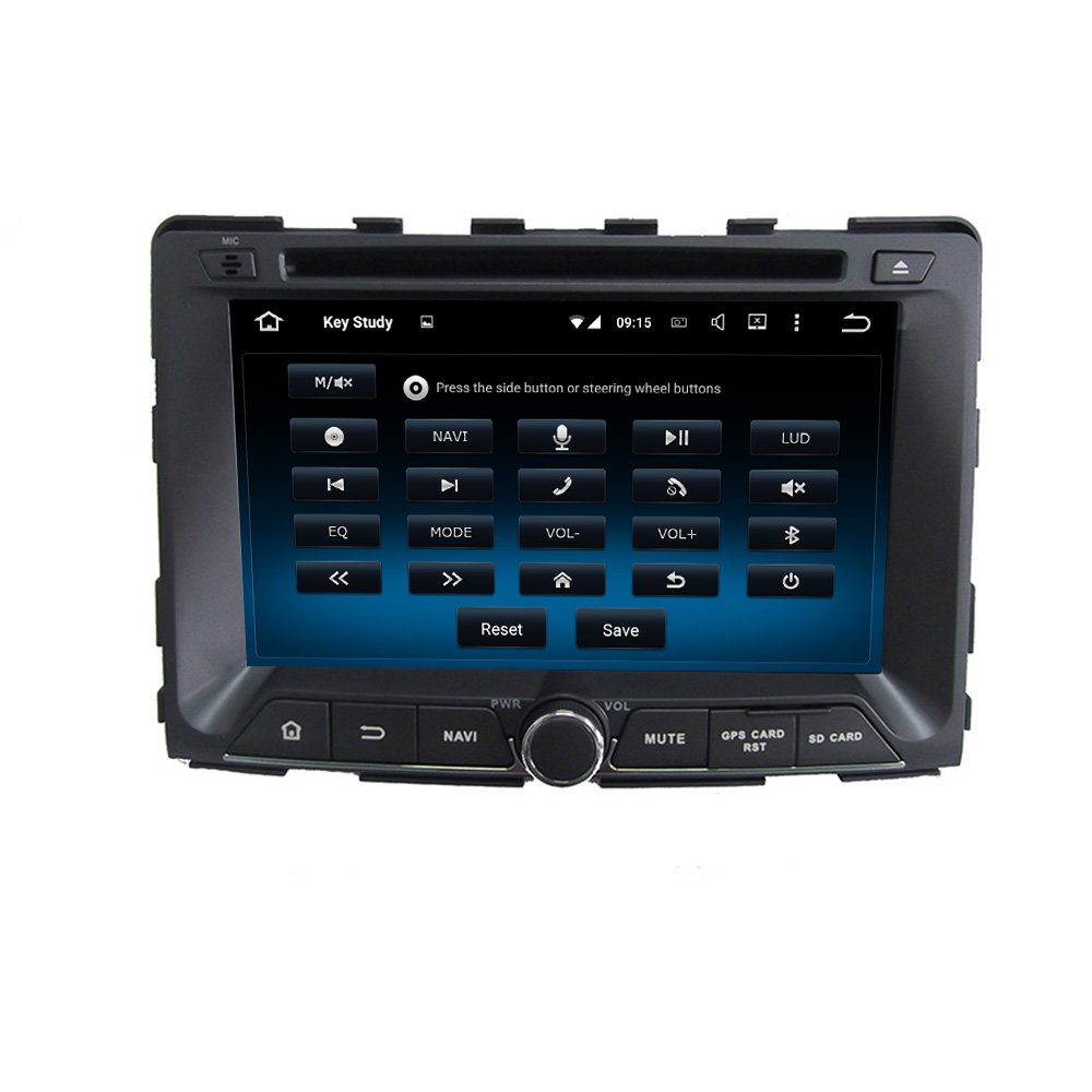 Android 11 Octa core 7" gps DAB OBD wifi Eight core Car DVD player for SsangYong RODIUS 2014