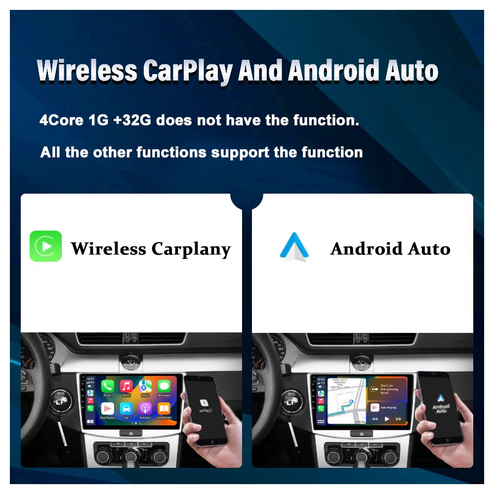 Penhui Android Car DVD Player for Volkswagen Passat 7 B7 NMS 2011 - 2015 Radio GPS Navigation Audio Video CarPlay DSP