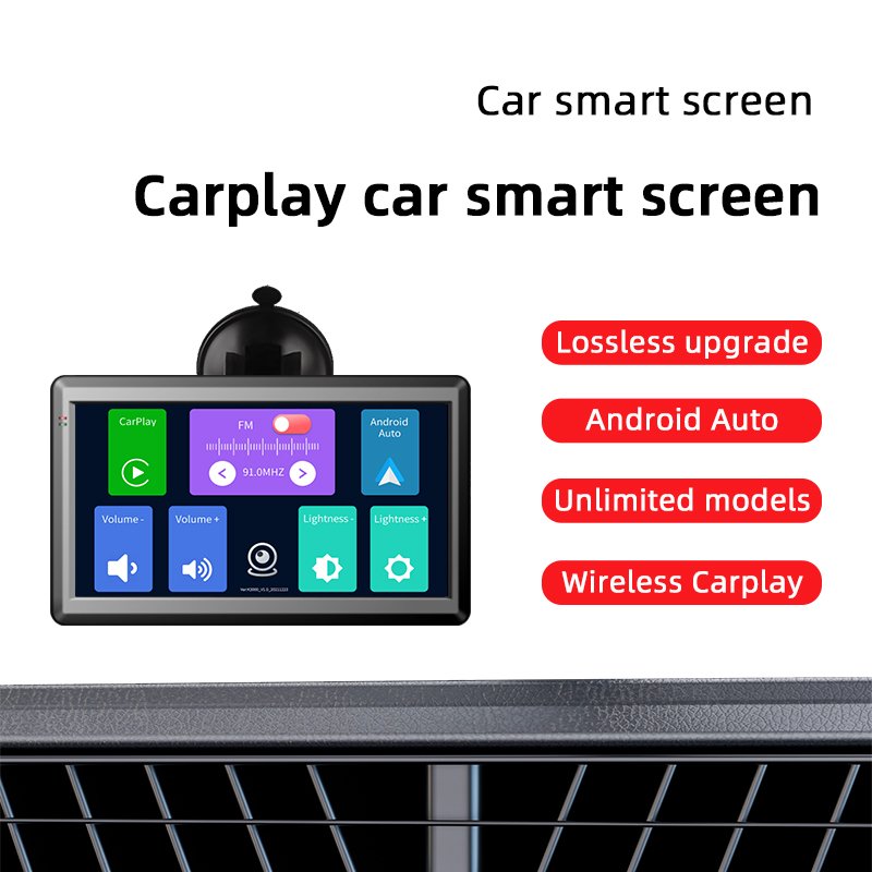 Factory 2 din 7 inch Universal Touch Screen Wireless Radio Android Auto For Apple CarPlay 1080p car dvd player