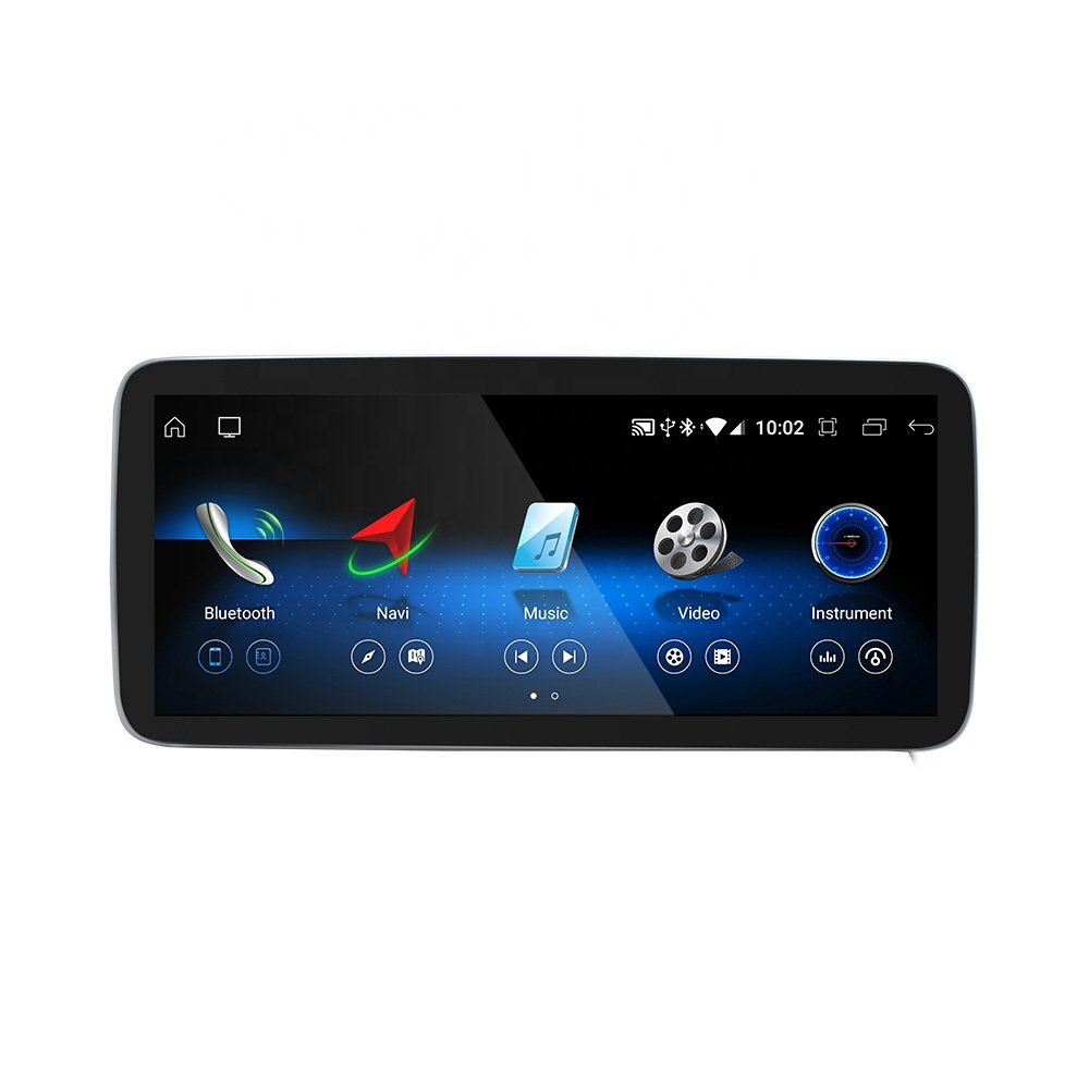 MCX 12.3 Inch Car DVD Player Multimedia System IPS Qual comm 8 Core Android 10.0 4+64GB For Benz Mecedes W204 W205 S204 C Class