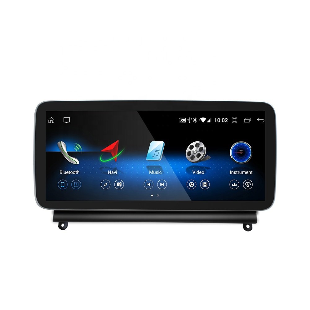 MCX 12.3 Inch Car DVD Player Multimedia System IPS Qual comm 8 Core Android 10.0 4+64GB For Benz Mecedes W204 W205 S204 C Class