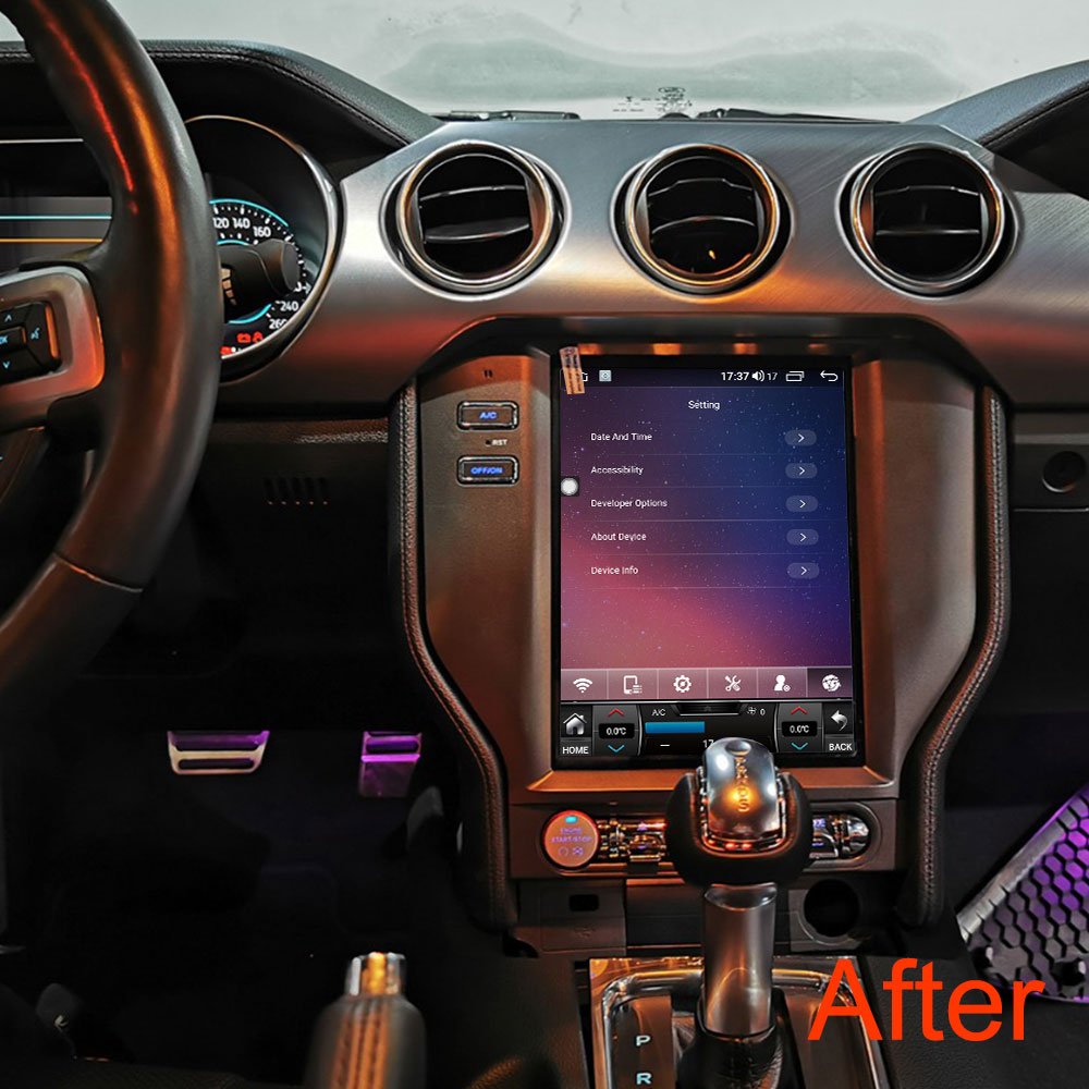 10.4inch Android car multimedia system gps navigation car radio video for Ford Mustang 2014 2015 2016 2017 2018 car dvd player