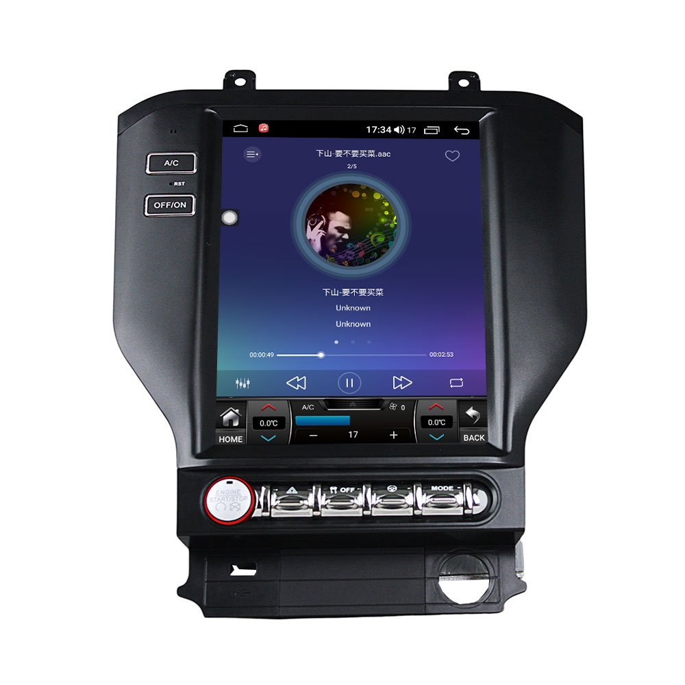 10.4inch Android car multimedia system gps navigation car radio video for Ford Mustang 2014 2015 2016 2017 2018 car dvd player