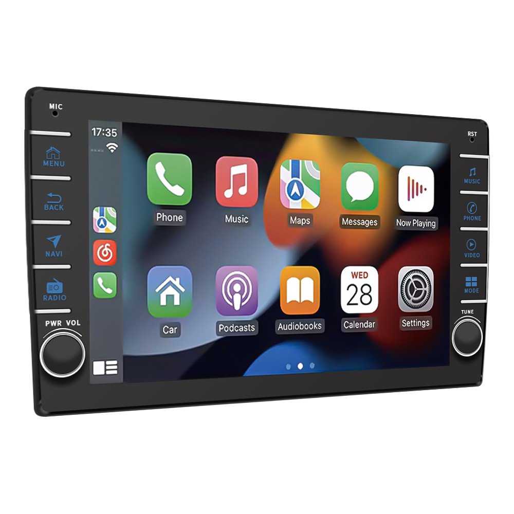 TS7 1+32GB Adroid Car Radio Universal 9 Inch Car Stereo Double Knob Carplay WIFI GPS Car Dvd Player