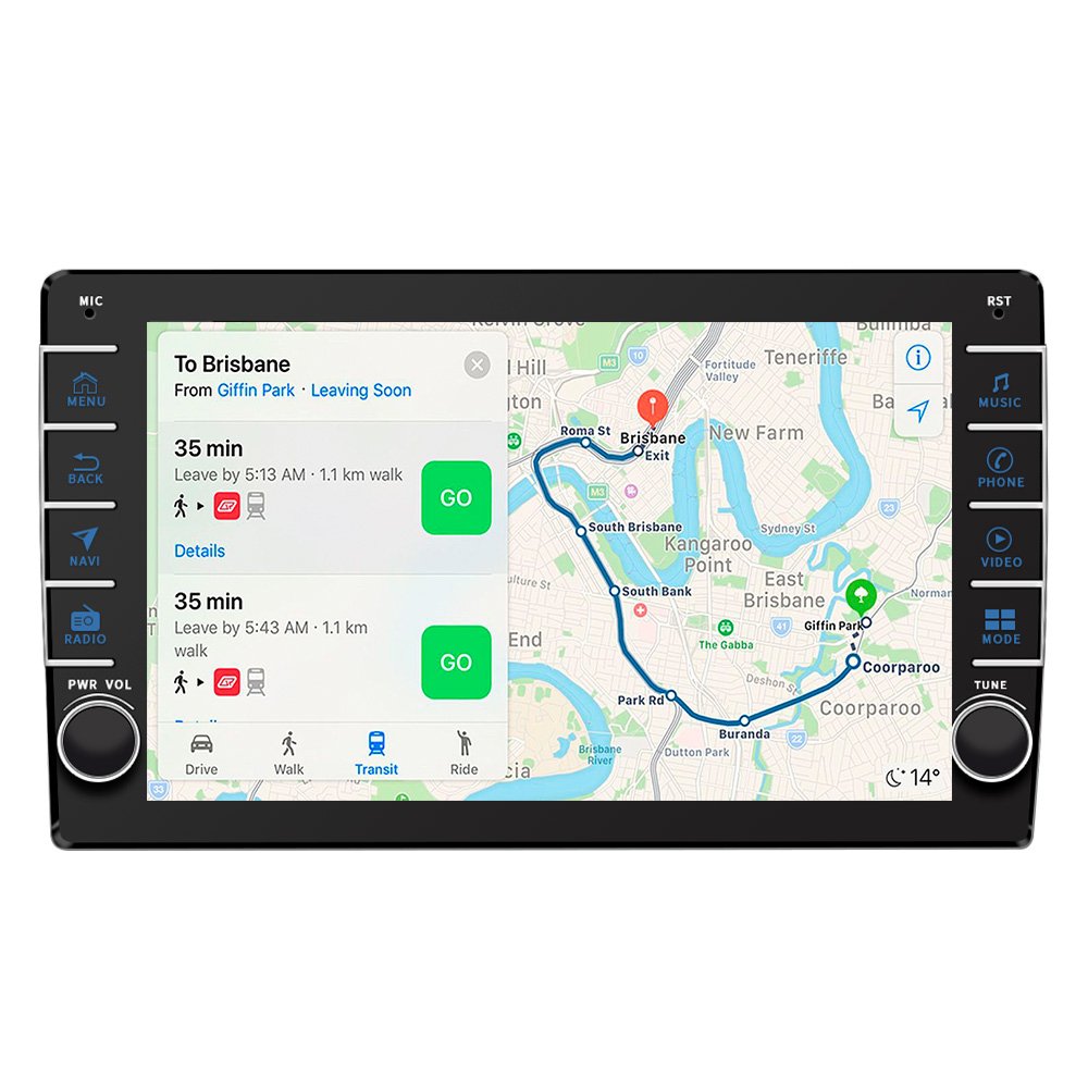 TS7 1+32GB Adroid Car Radio Universal 9 Inch Car Stereo Double Knob Carplay WIFI GPS Car Dvd Player